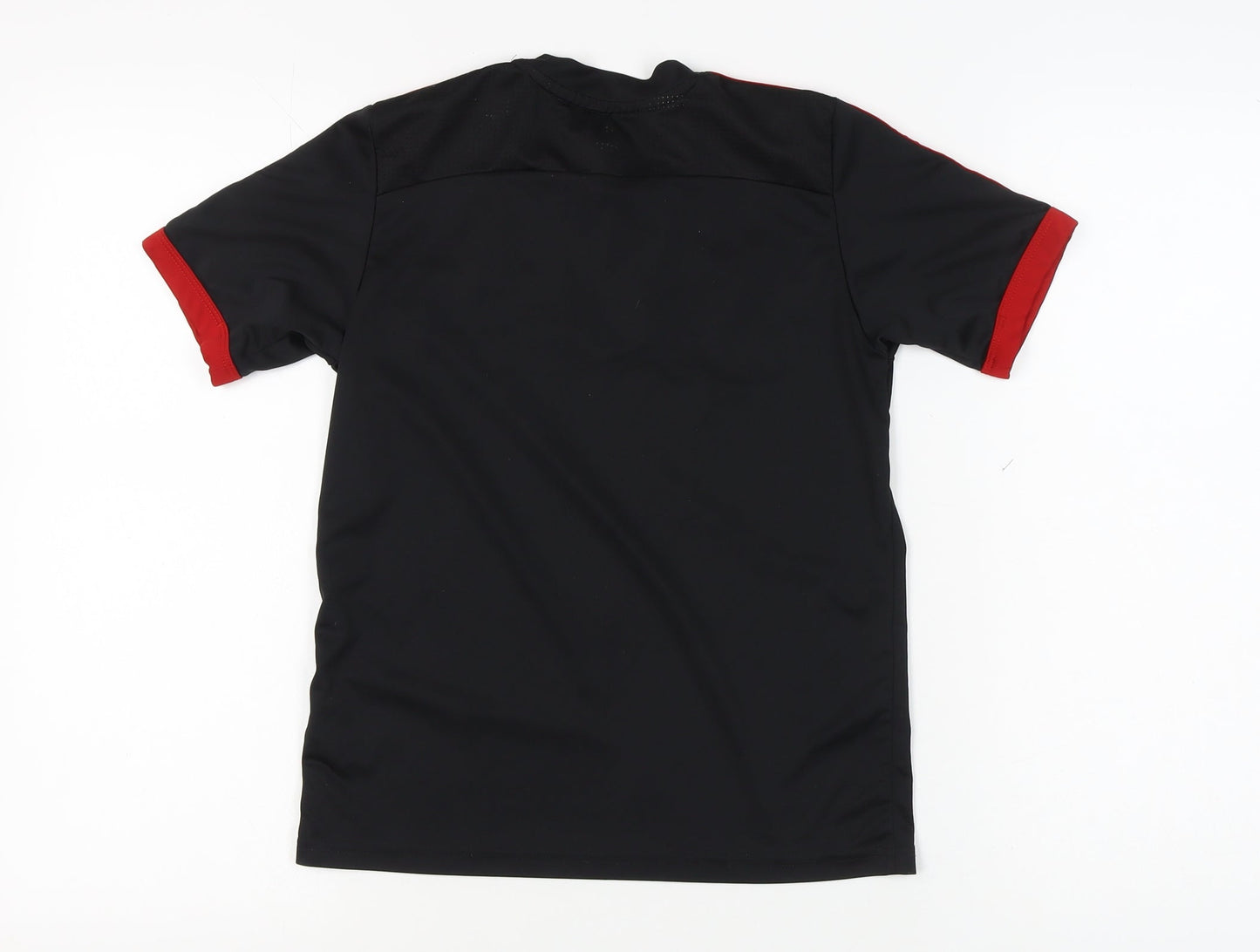 Adidas Boys Black Football T-Shirt 12 Years