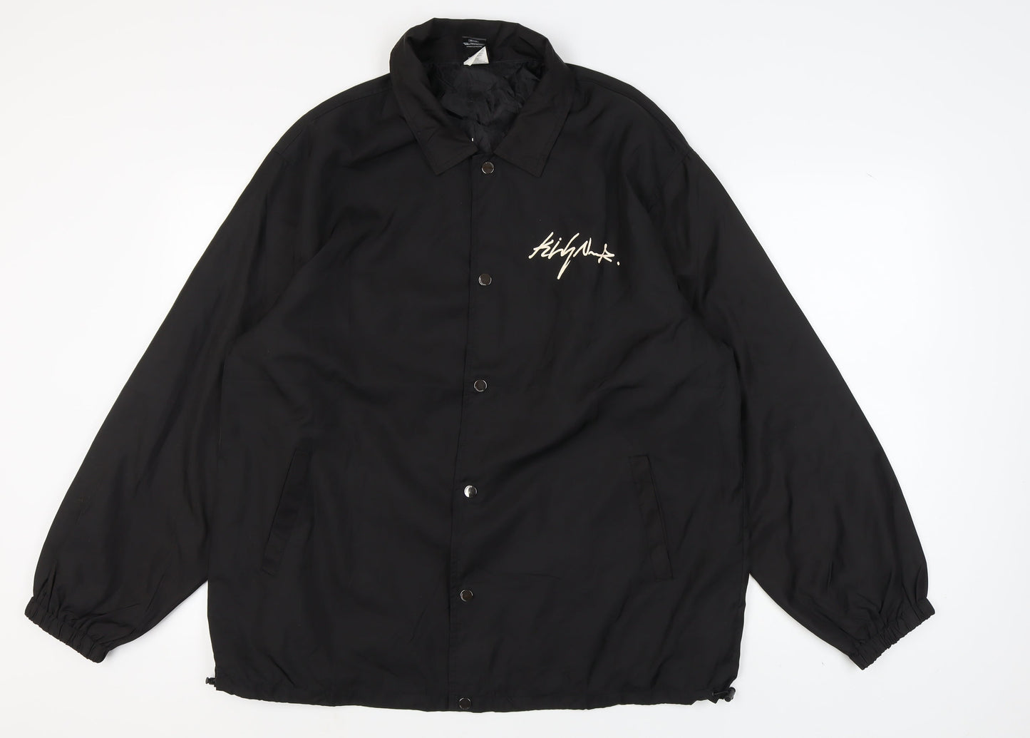 Killwinner Men's Black Basic Jacket XL Collared