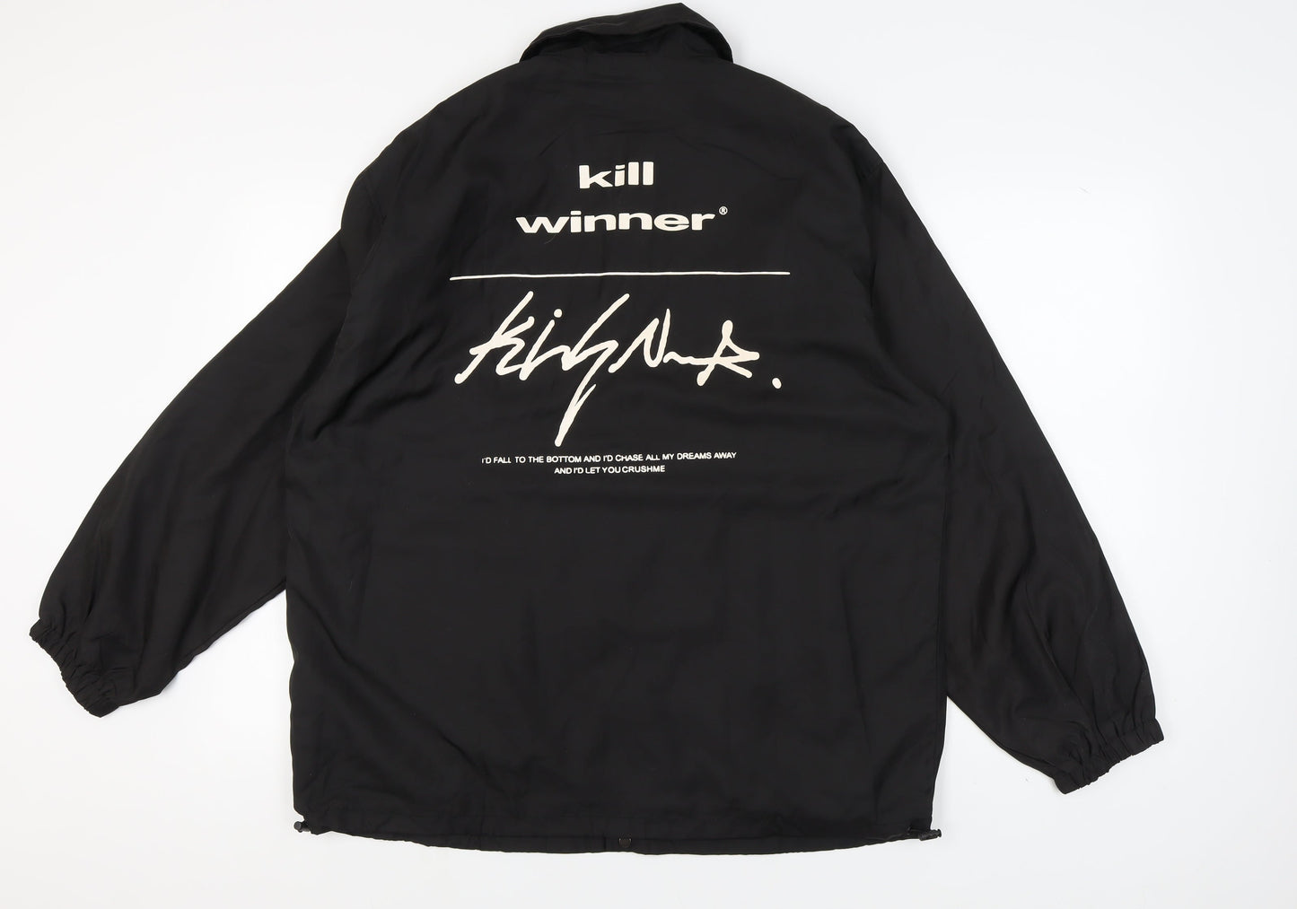Killwinner Men's Black Basic Jacket XL Collared