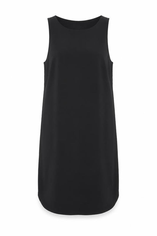 H&M Women's Black Shift Dress, Size 10, Sleeveless