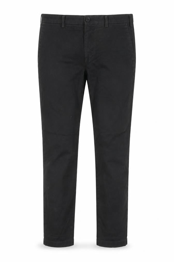 Uniqlo Black Chino Trousers, Size 30, Mid Rise