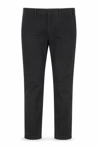 Uniqlo Womens Black Chino Trousers, Mid Rise Size 30,