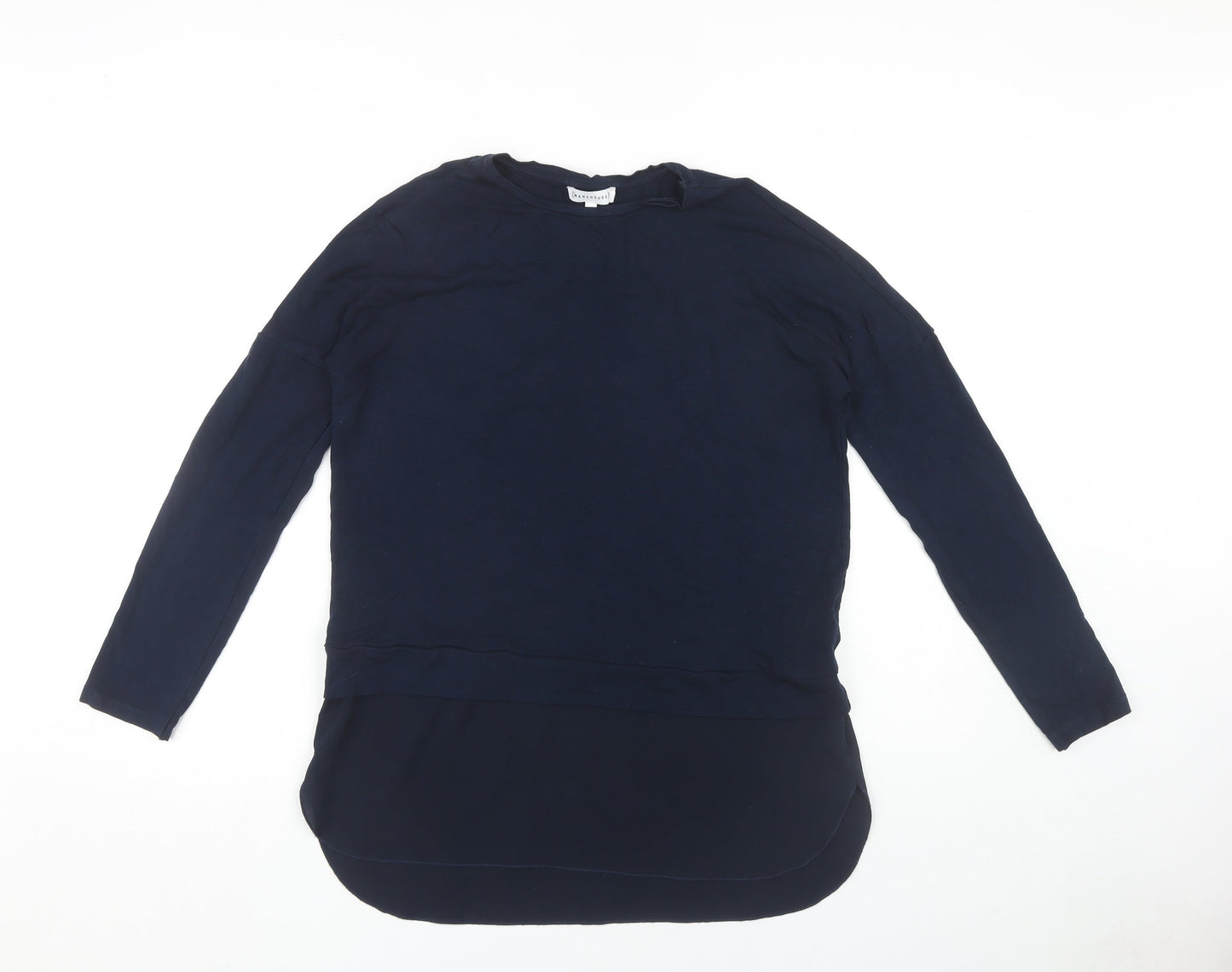 Warehouse Women's Blue Long Sleeve Top Size 12