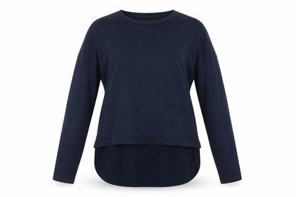 Warehouse Women's Blue Long Sleeve Top Size 12
