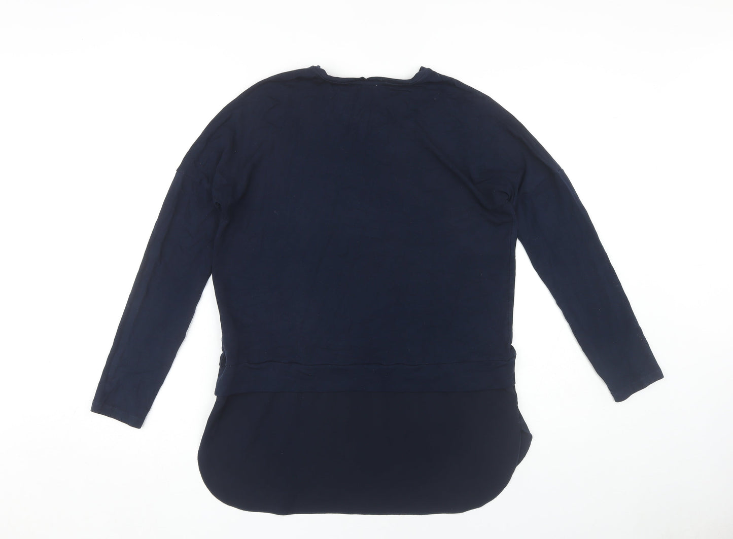 Warehouse Women's Blue Long Sleeve Top Size 12