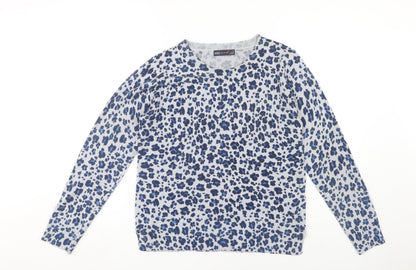 Marks & Spencer Women’s Blue Animal Print Pullover