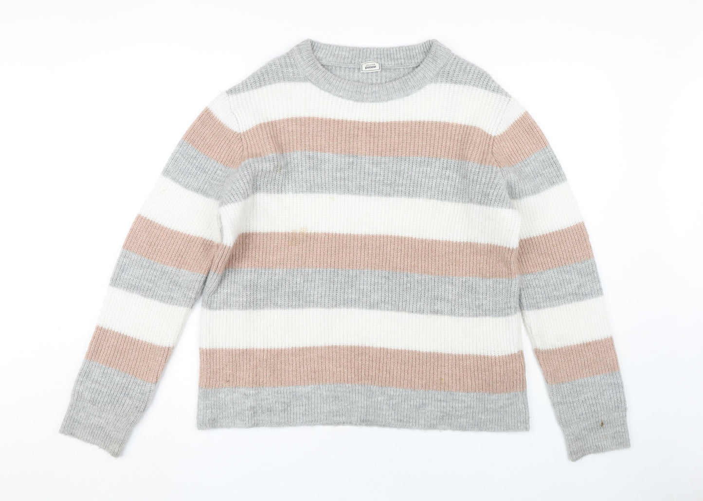 Pimkie Women's Striped Pullover Jumper M Multicoloured