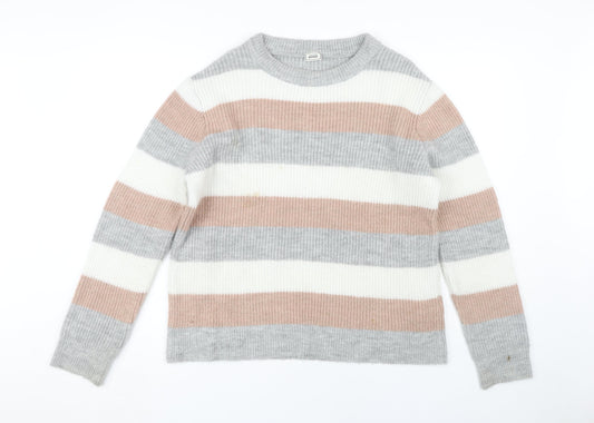 Pimkie Women's Striped Pullover Jumper M Multicoloured