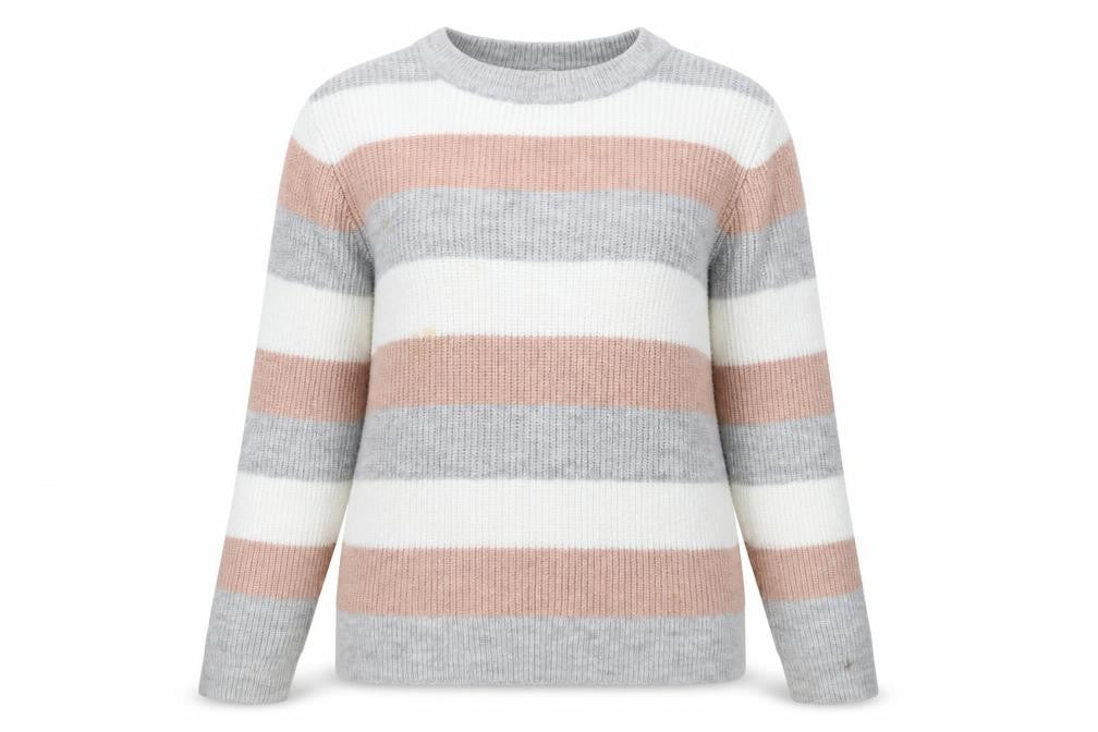Pimkie Women's Striped Pullover Jumper M Multicoloured