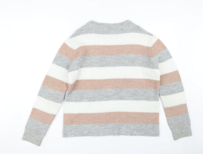 Pimkie Women's Striped Pullover Jumper M Multicoloured