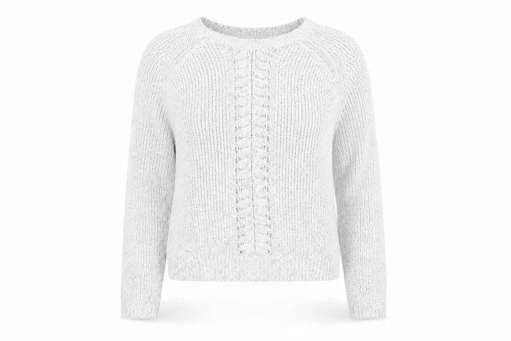 Marks & Spencer Grey Crew Neck Women's Pullover Jumper