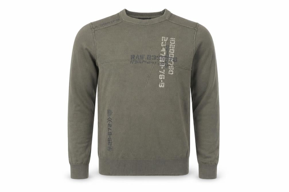 UrbanSpirit Men's Green Pullover Jumper S