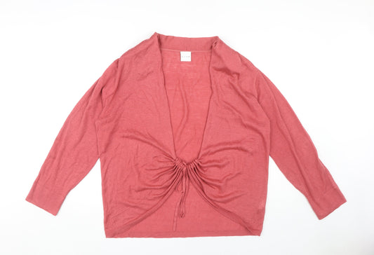 Elvi Women's Pink Cardigan