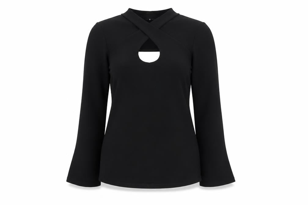 Michel Ambers Women's Black Top Size 16
