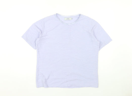 Honor Millburn Women's Purple Basic T-Shirt, Size M