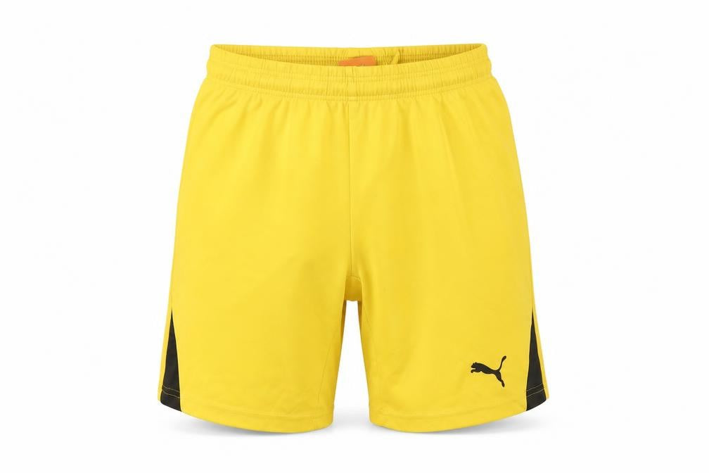 Puma Boys Yellow Activewear Shorts, UK Size 12, Summer