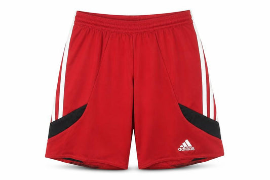 Adidas Boys Red Athletic Shorts - Gym & Training