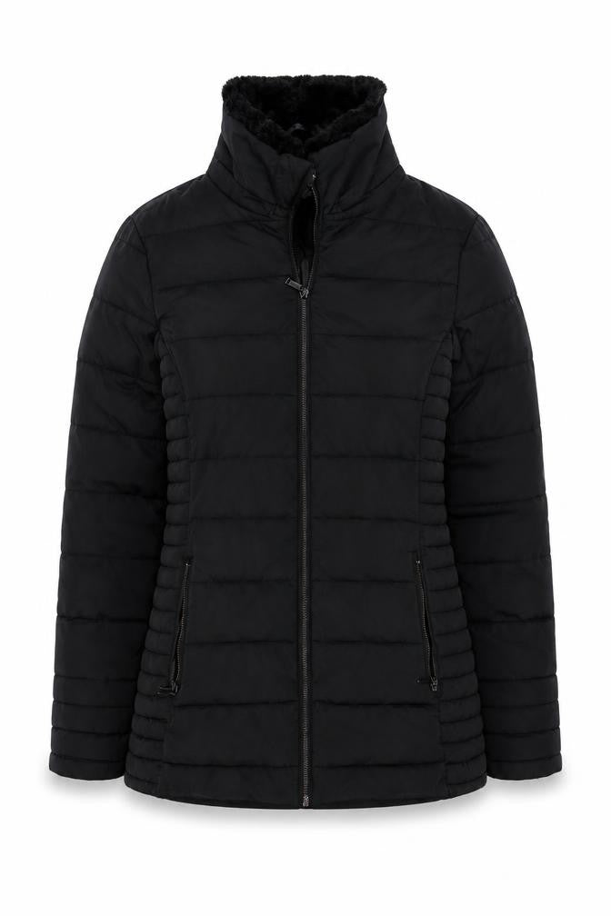Firetrap Women's Black Puffer Jacket Size 8