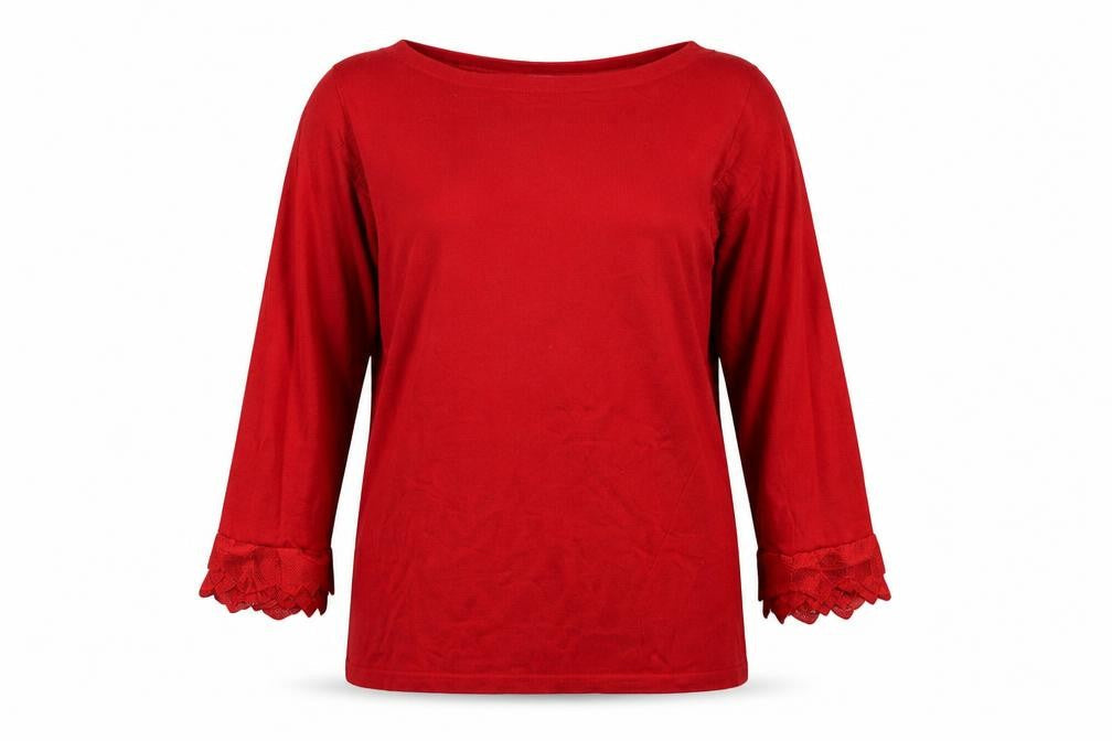 Marks and Spencer Women's Red Pullover Jumper Size 16