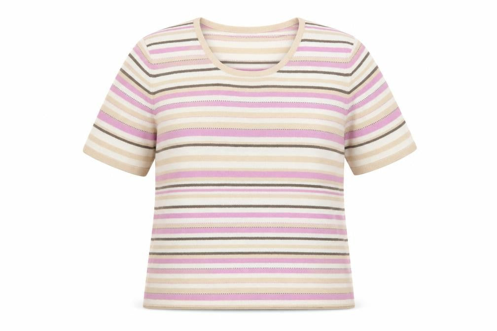 Eastex Women's Multicoloured Striped Pullover Jumper Size 12