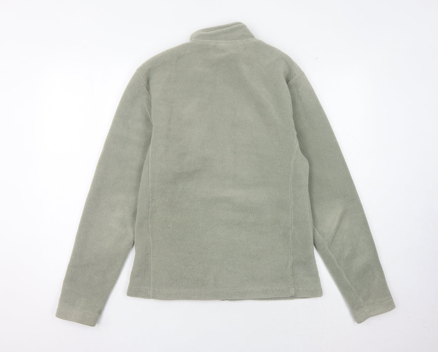 Kangol Unisex Green XL Fleece Jacket with Zip