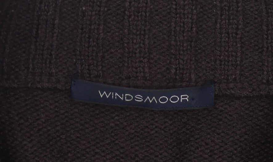 Windsmoor Women's Black Full Zip Jumper L