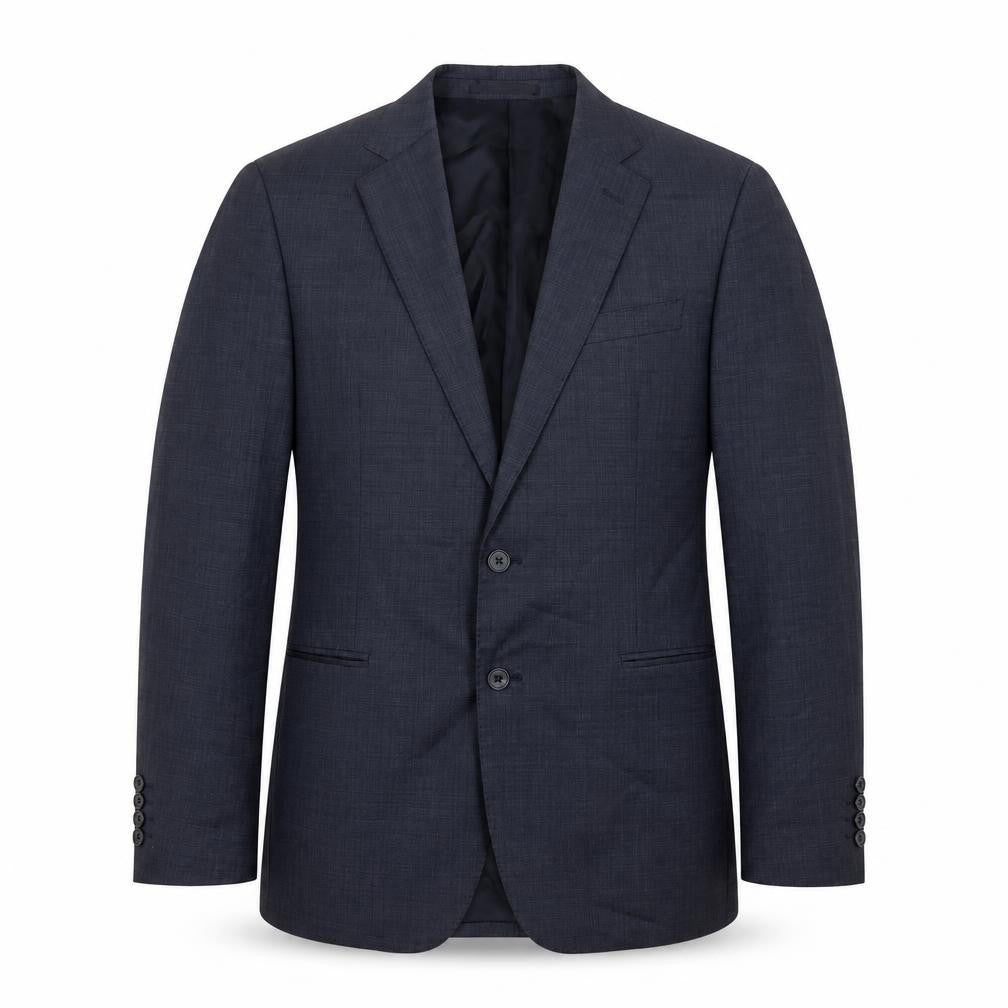 Jaeger Men's Blue Blazer 40R Notch Lapel Formal