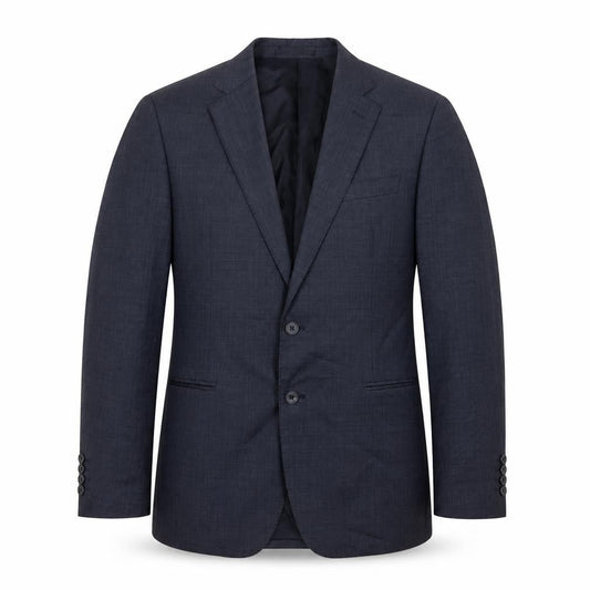 Jaeger Men's Blue Blazer 40R Notch Lapel Formal