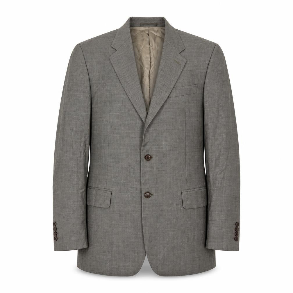 Austin Reed Men's Grey Single-Breasted Suit Jacket 40R