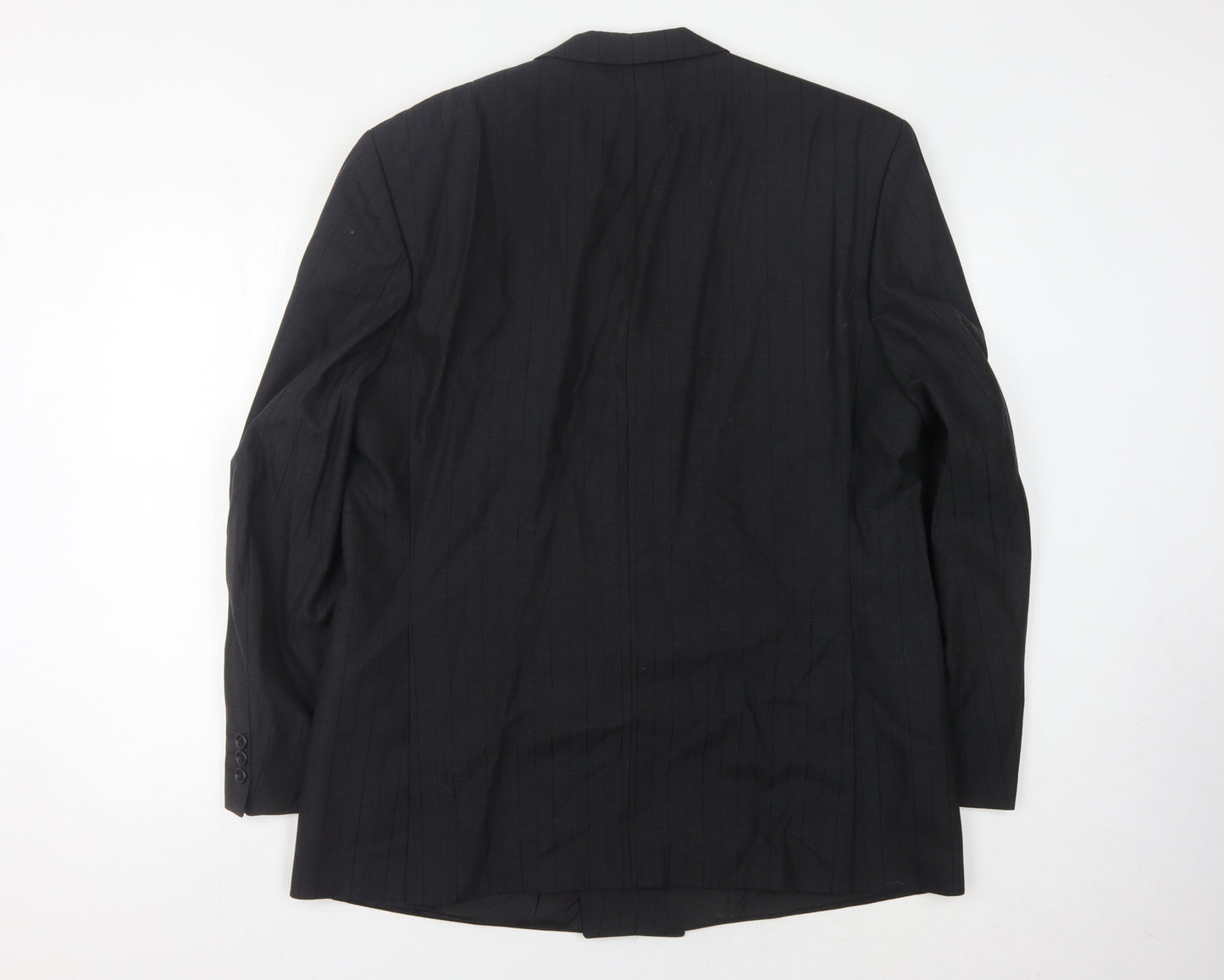 Bäumler Black Double-Breasted Blazer, Size 44R