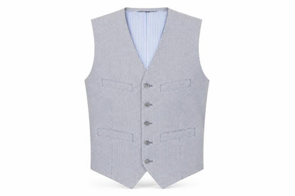 Banana Republic Men's Multicoloured Waistcoat 36 Check