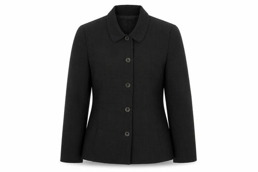 Austin Reed Women's Black Blazer 8 Four-Button Workwear