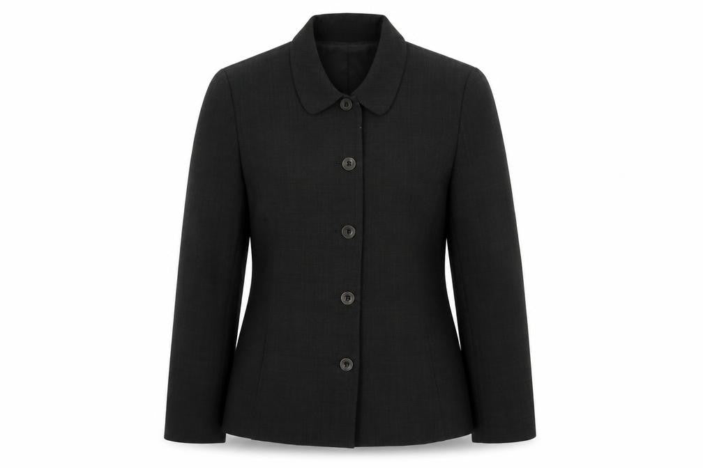 Austin Reed Women's Black Blazer 8 Four-Button Workwear