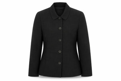 Austin Reed Women's Black Blazer 8 Four-Button Workwear