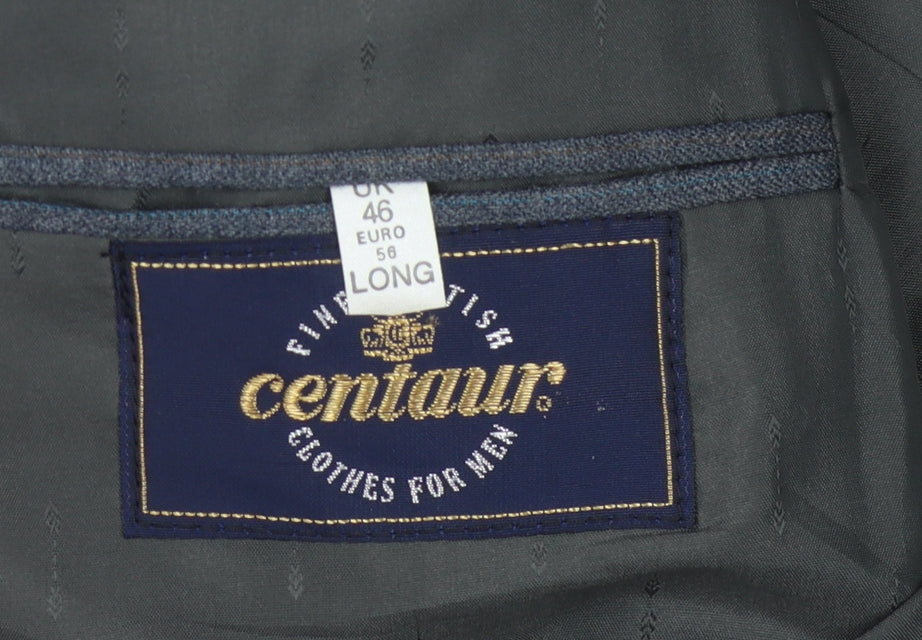 Centaur Men's Grey Blazer 46 Long Jacket Formal