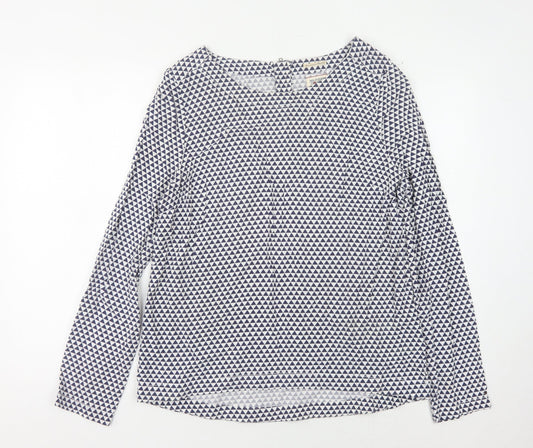 Hilfiger Denim Women's Medium Geometric Long Sleeve Top