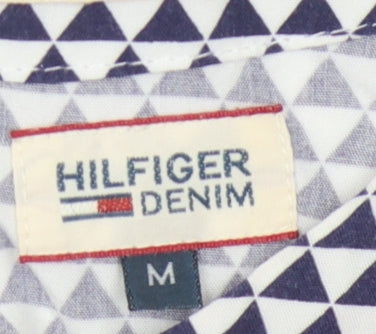 Hilfiger Denim Women's Medium Geometric Long Sleeve Top