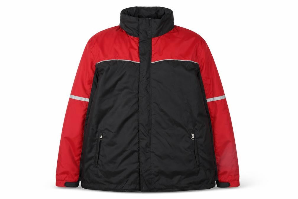 Crivit Men's Red/Black Windbreaker Jacket L