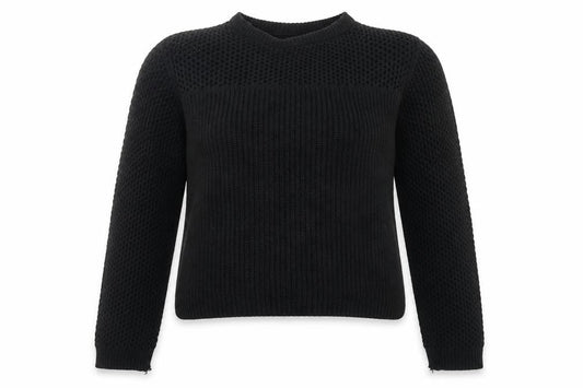 Boohoo Women's Black Pullover Jumper Small