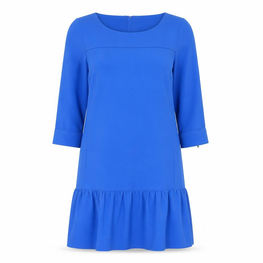 Marks & Spencer Women's Blue 3/4 Sleeve Dress UK 8