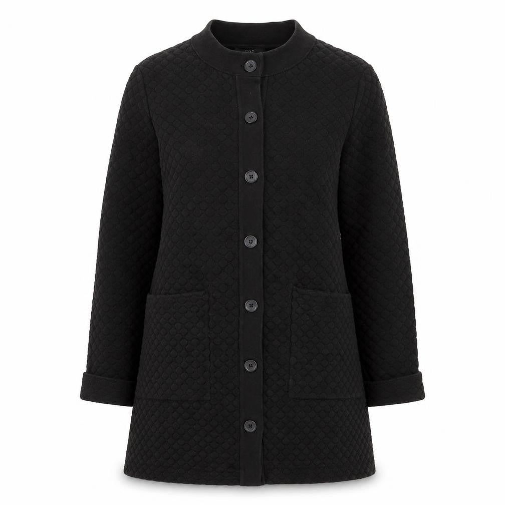 COS Women's Black Cardigan XS Collared Casual
