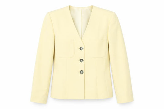 Jacques Vert Women's Ivory Blazer Size 10 Classic