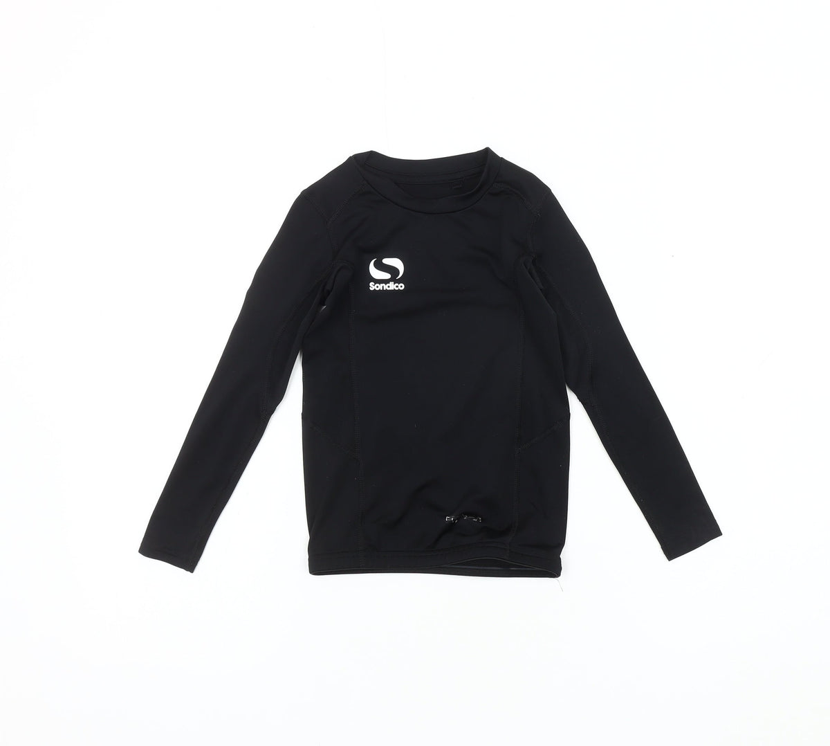 Sondico Boys' Black 5-6Y Long Sleeve Football T-Shirt