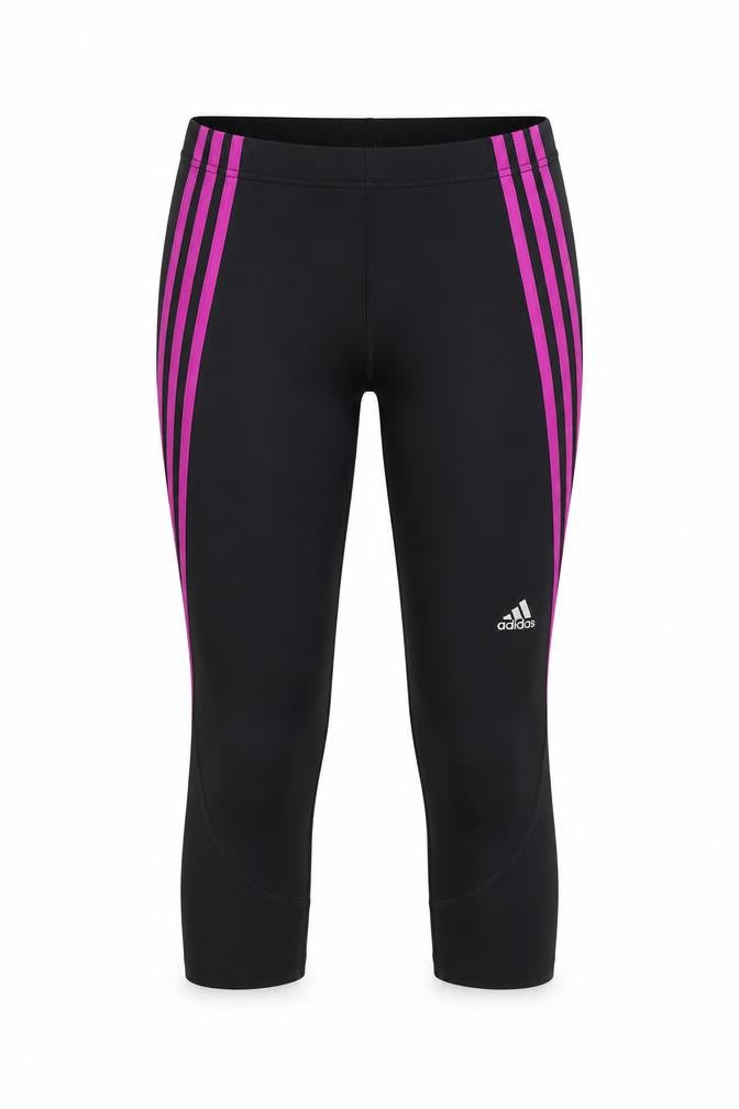 Adidas Women's Black Slim Fit Leggings S
