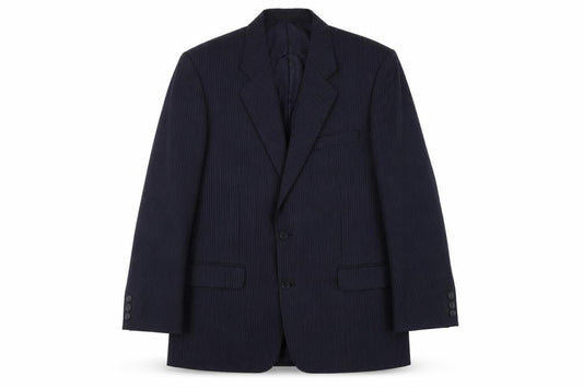 Dunn & Co Men's Blue Striped Blazer 42 Regular