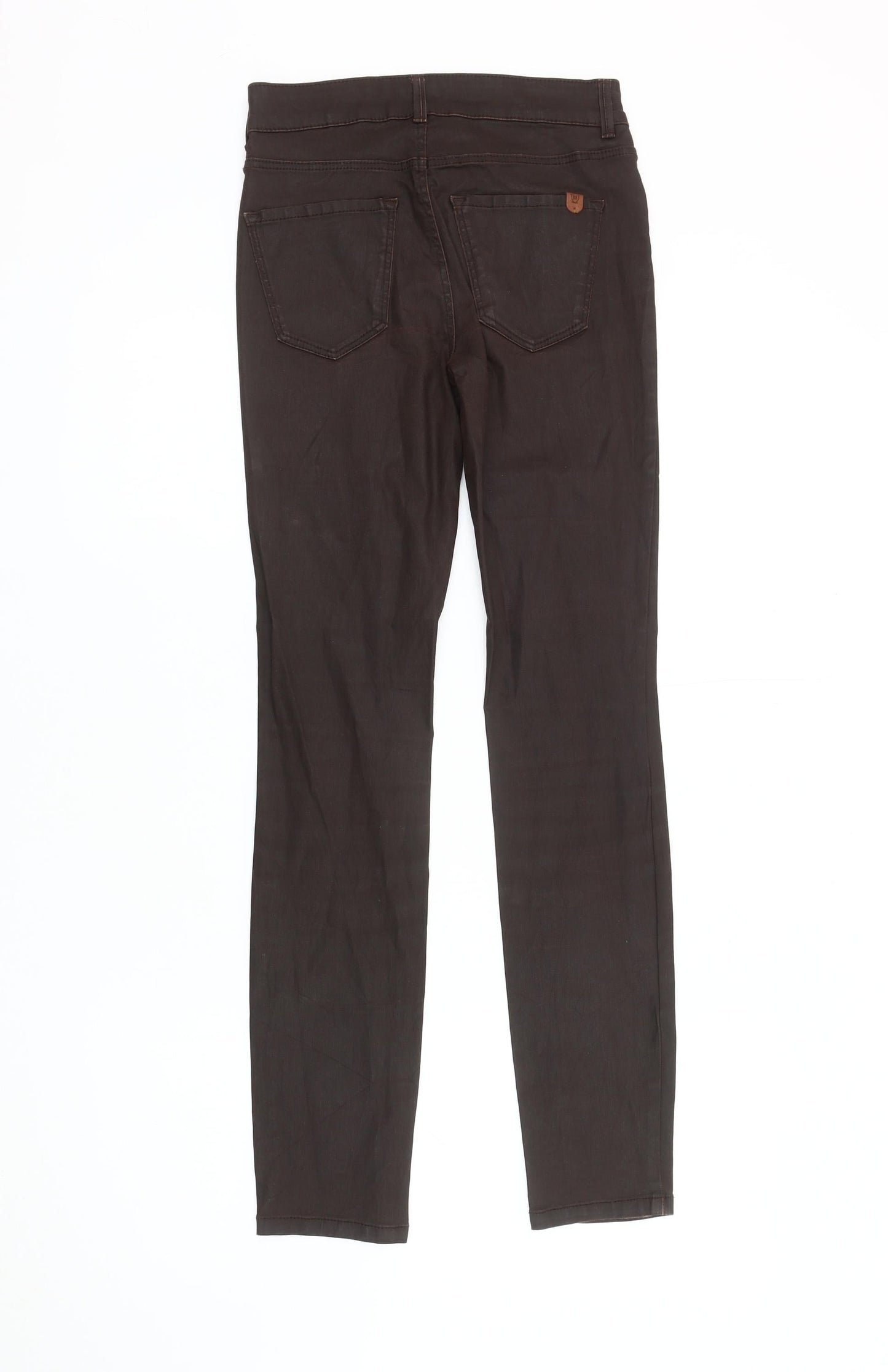 Massimo Dutti Women's Brown Skinny Jegging XS
