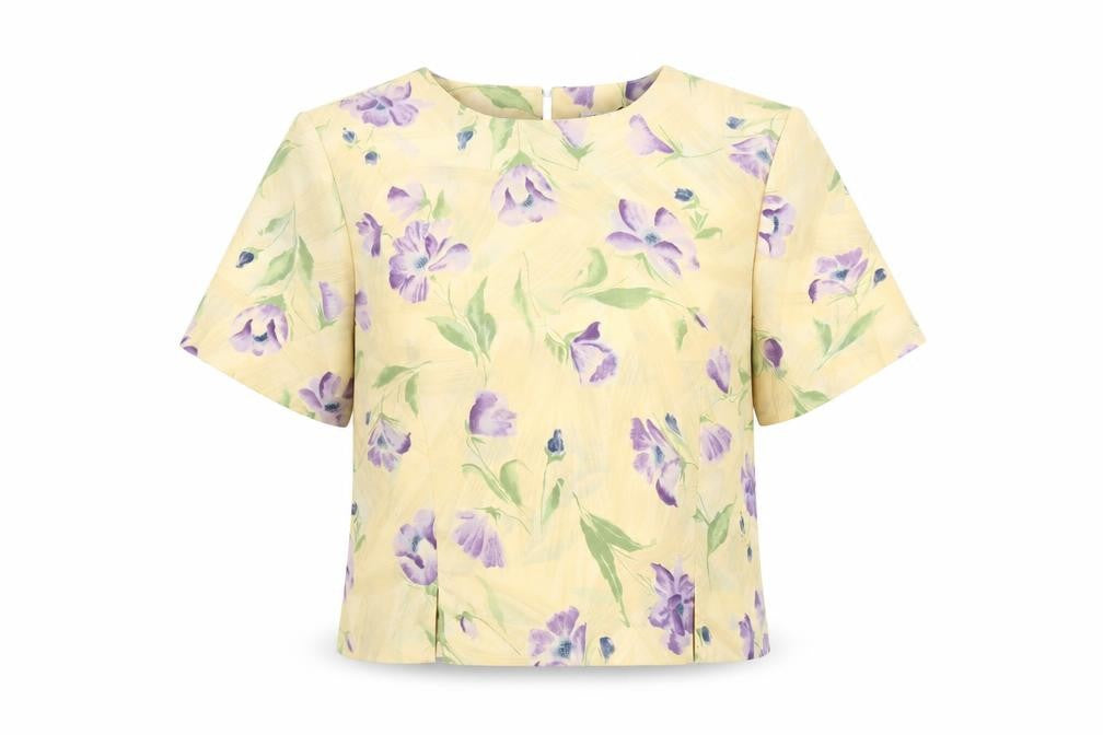 Judy Indiana Classics Women's Floral Blouse Size 12