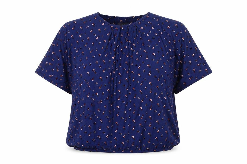 Marks & Spencer Women's Blue Blouse, Size 16
