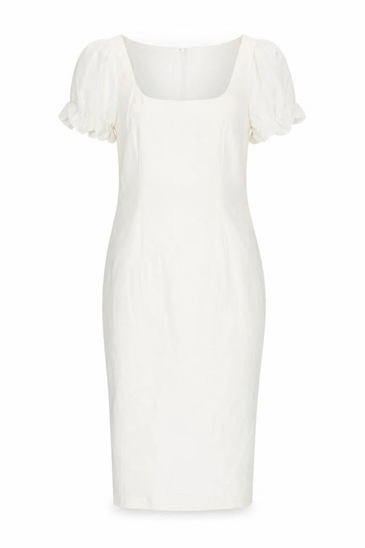 Vesper Women's Ivory Pencil Dress Size 12