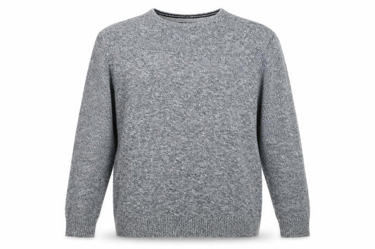 Front view of Maine New England Men's Grey Cotton jumper 2XL